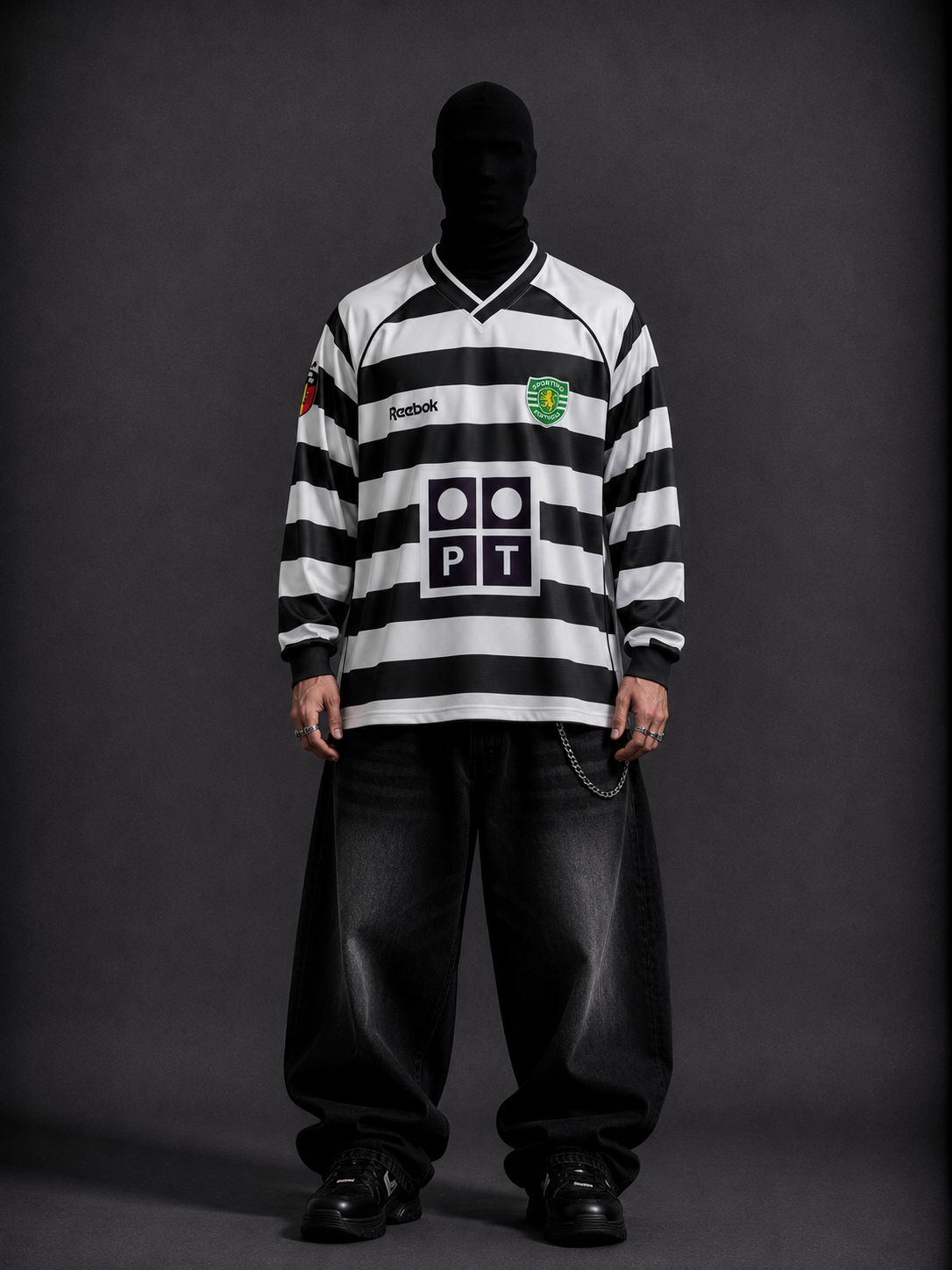 Sporting lisbon C. Ronaldo full sleeves retro