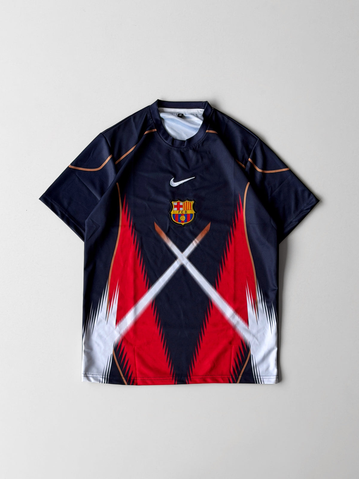New fan made barcelona neymar jersey half sleeve