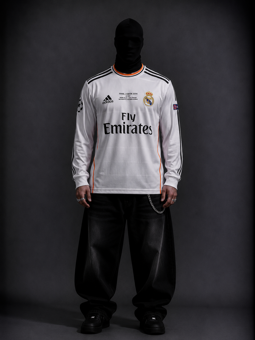 Real Madrid 2013-14 Ronaldo full sleeves retro