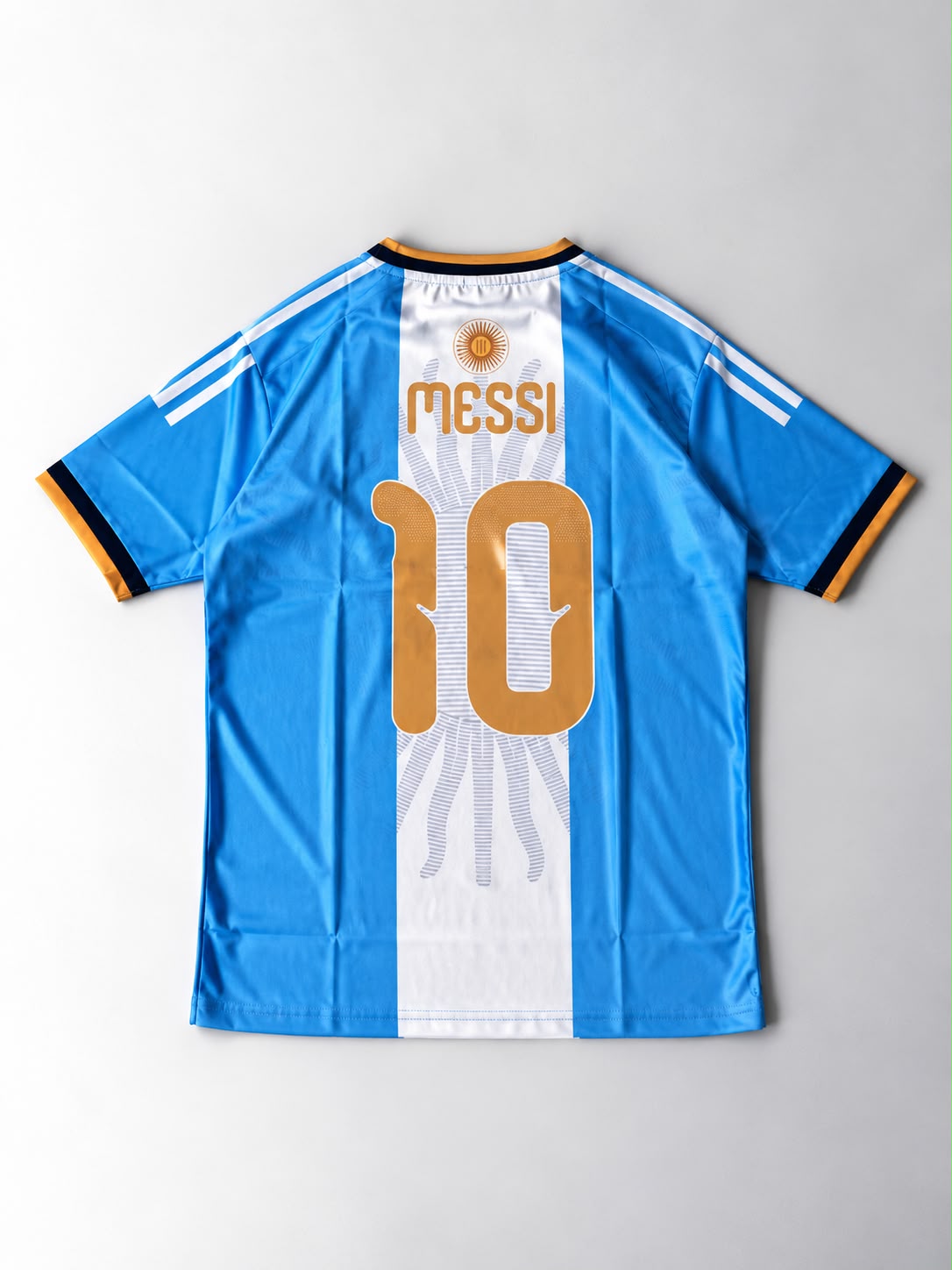 Argentina farewell #10 messi - last match half sleeve kit