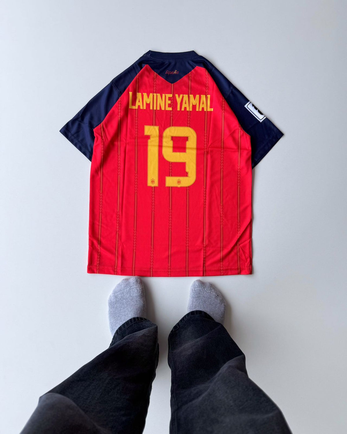 Spain Lamine WC 2026 half sleeve