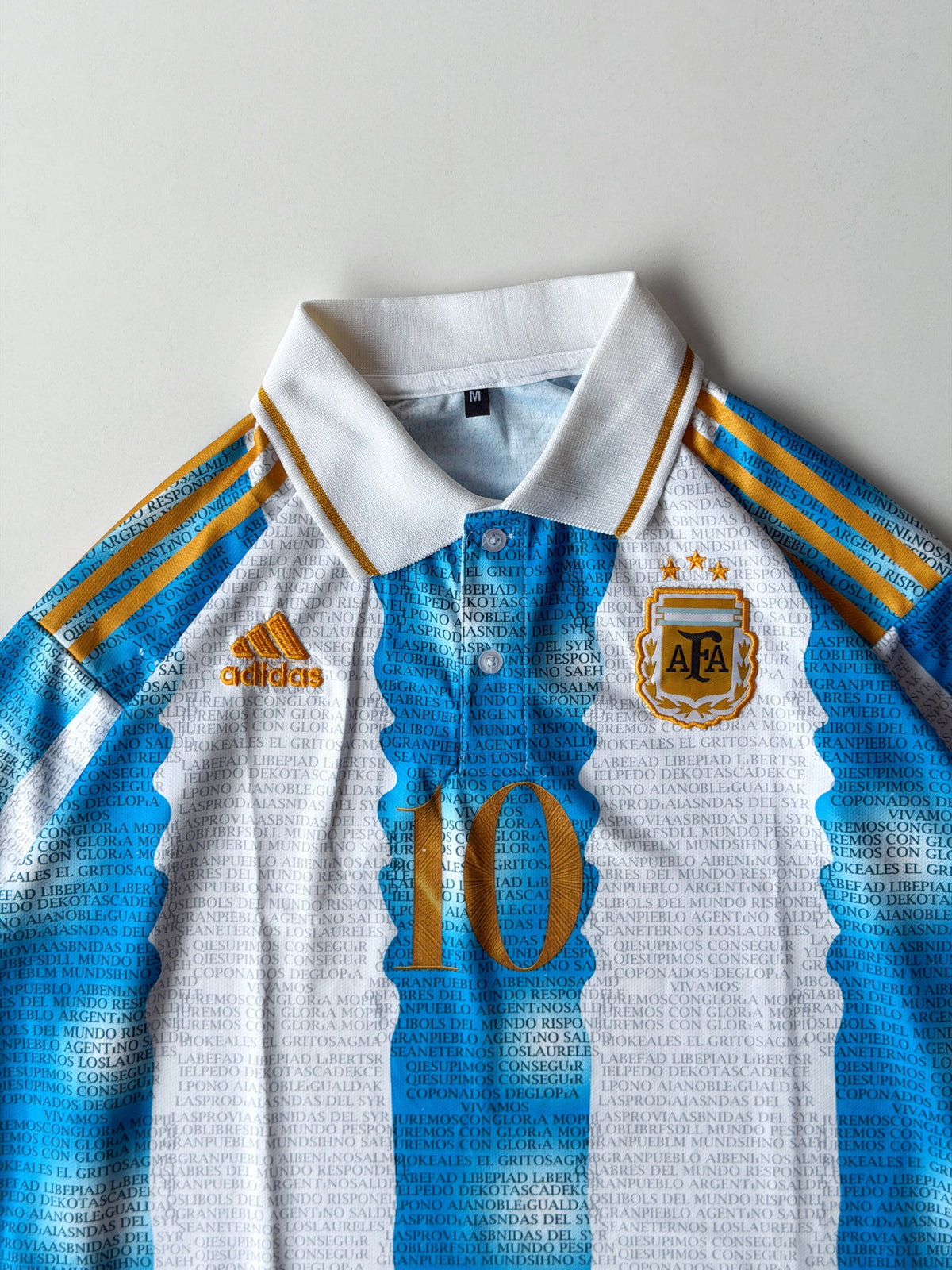 Argentina Messi #10 - Fan made half sleeve