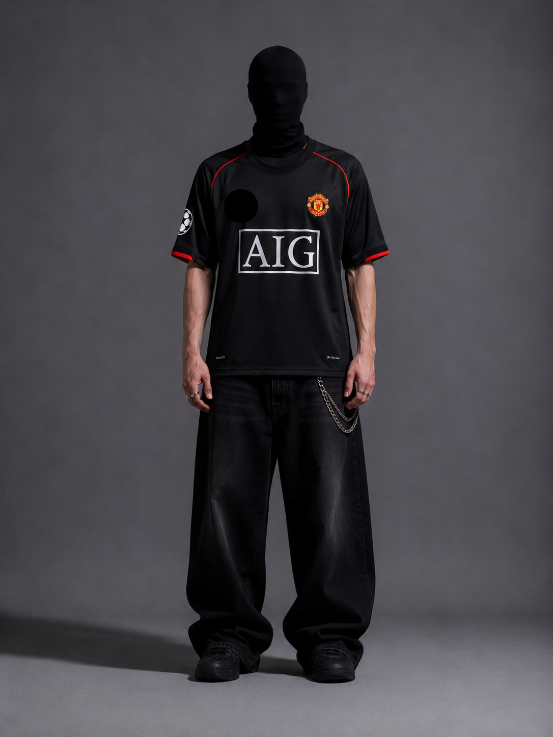 Ronaldo Manchester United half sleeves retro