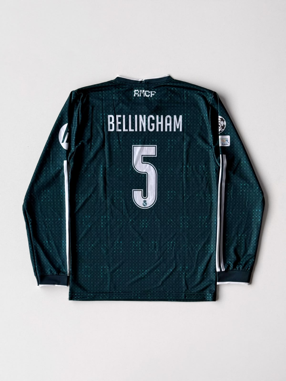 Real madrid new dark green green Bellingham #5 - full sleeve