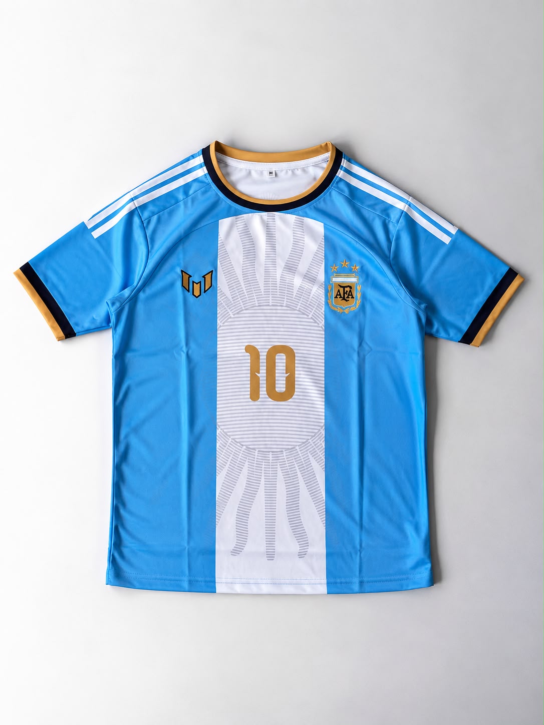 Argentina farewell #10 messi - last match half sleeve kit