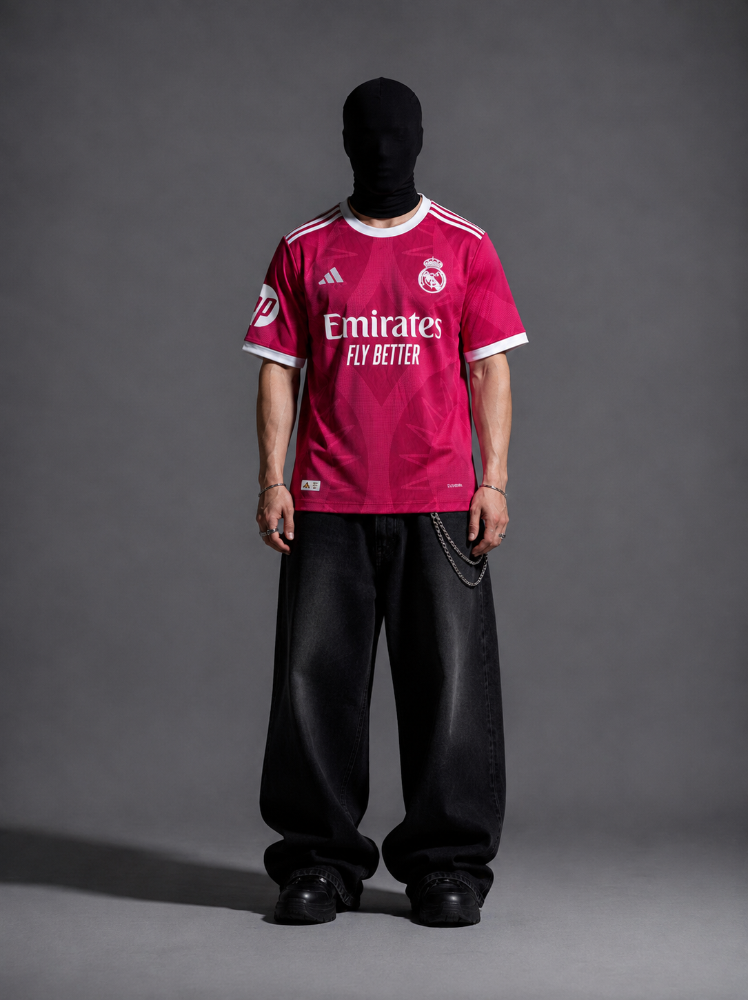 New season Real madrid Bellingham Red fan made half sleeve