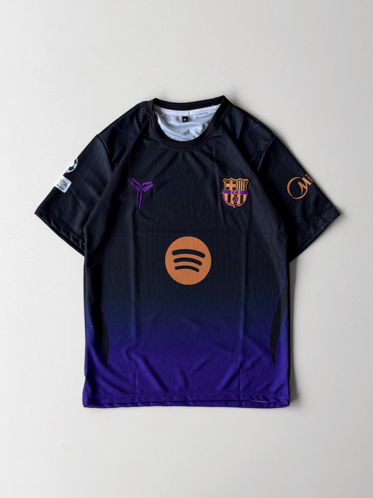 FC Barcelona new season #8 Pedri - Purple black half sleeve