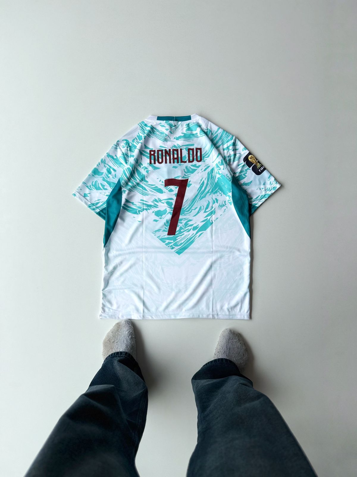Portugal away 2026 Ronaldo half sleeve (WC)