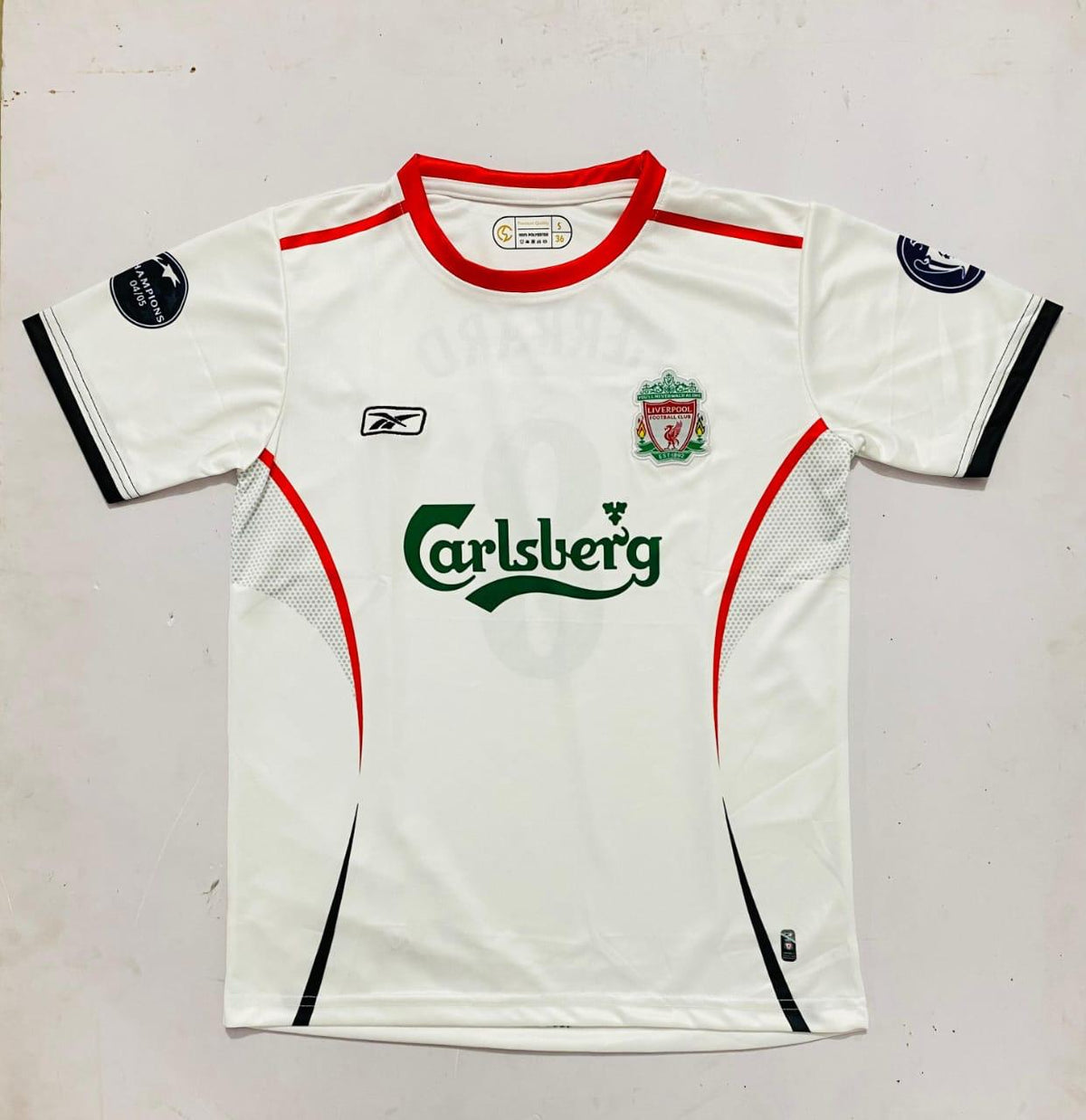 Liverpool FC home Torres half sleeves
