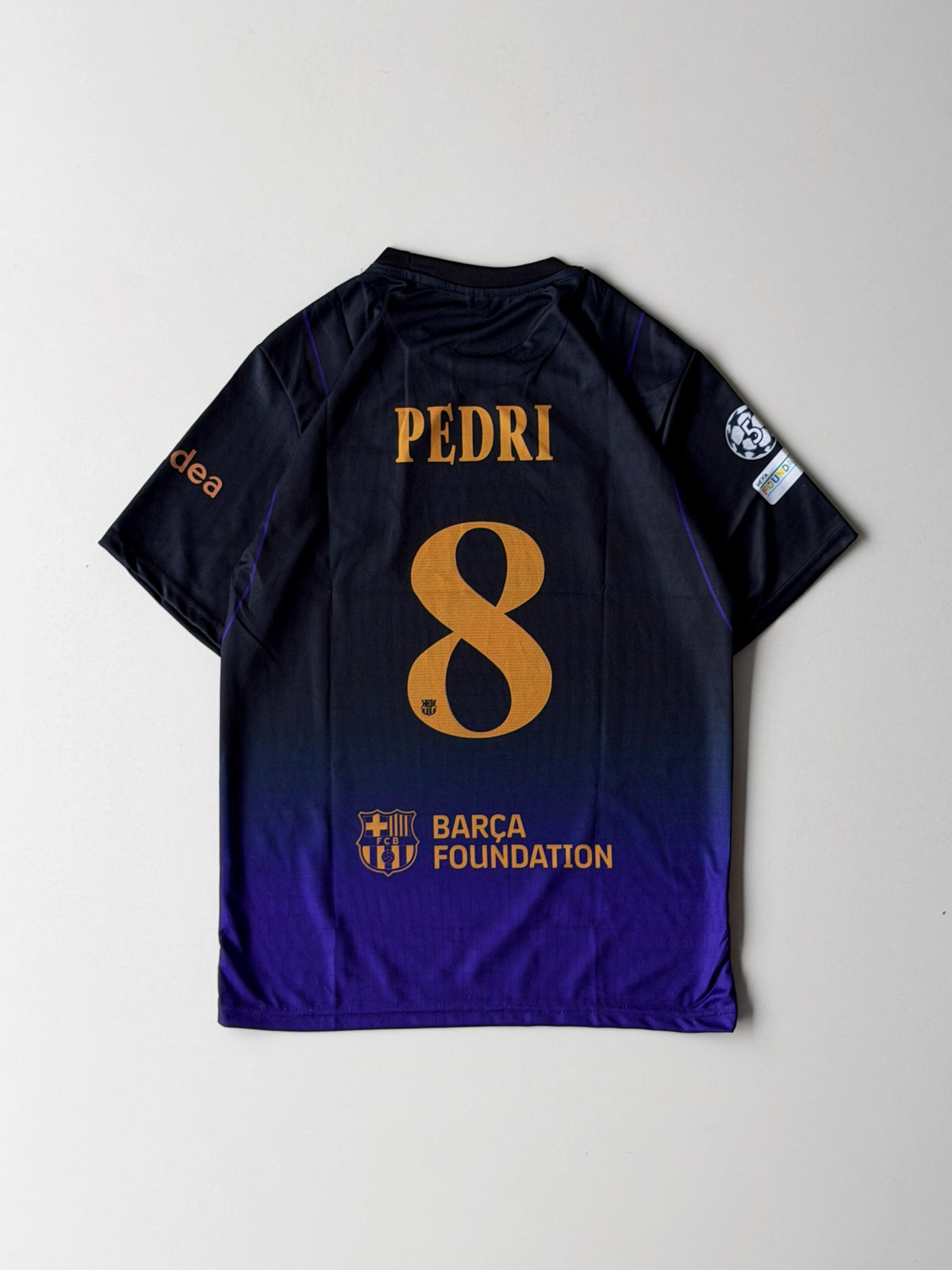 FC Barcelona new season #8 Pedri - Purple black half sleeve