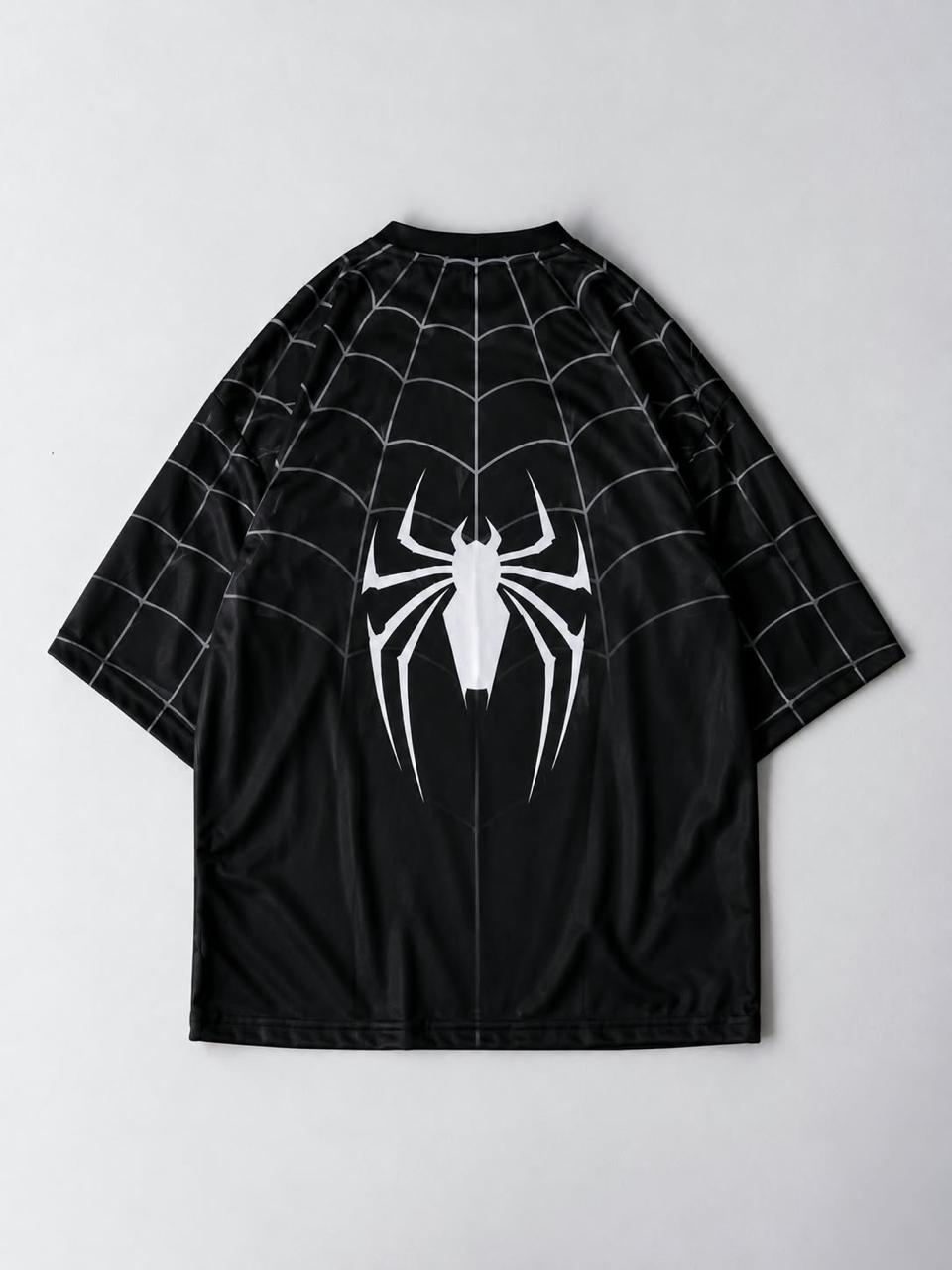 Barca x Spidey black (venom) - half sleeve